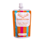 Thunderbird Skin Cactus + Rosewater Prebiotic Tonic in a 100ml refill pouch with a white cap, featuring orange, teal, and magenta vertical stripes on a white background.