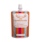 A 100ml refill pouch of Thunderbird Skin serum with a white cap, featuring orange and light blue vertical stripes with a central white label.